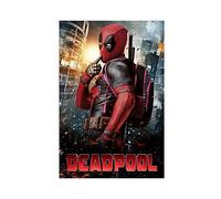 THNIKK Poster mural Deadpool de super-héros américain sur toile, décoration murale pour salon, chambre à coucher, style sans cadre, 30 x 45 cm