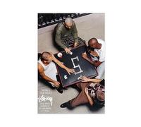 THNIKK Stussy Enlist Liam Macrae pour leur campagne « S » Poster sur toile Décoration de chambre à coucher Paysage sportif Décoration de bureau Cadeau sans cadre 30 x 45 cm