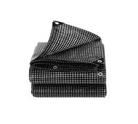 THOANBY Bâche imperméable à Carreaux résistante au Soleil,idéale pour Les auvents de Camping,Les abris de Camping en extérieur,avec Cordes