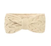 THOANBY Bandeau élastique, Bandeaux tricotés doublés Polaire pour Femmes, Bandeaux élastiques avec nœuds, Bandeau tricoté Confortable, Cache-Oreilles pour l'hiver