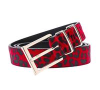 THOANBY Ceinture, Ceinture de Taille à imprimé léopard avec chaîne pour Cow-Girl,élégante,Boucle Tendance,rétro