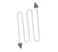 THOANBY Chaîne avec pendentif en forme d'os de poisson - Accessoire de nez délicat - Bijou élégant pour fête, festival, bal de fin d'année, bijoux en cristal pour femme