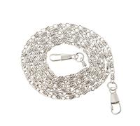 THOANBY Chaîne de rechange en métal doré pour sac à main, bandoulière, sac à main, Argenté., One Size