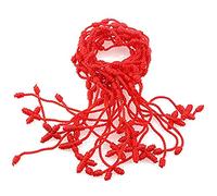 THOANBY Lot de 12 cordons à 7 nœuds croisés réglables pour femmes, hommes, filles, faites à la main, colorées, personnalisables, taille unique, Comme décrit