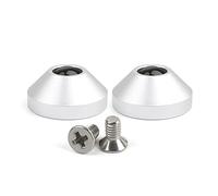 THOANBY Lot de 2 pieds de clavier mécanique en aluminium anodisé pour boîtier avec vis en aluminium anodisé