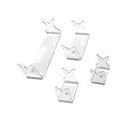 THOANBY Lot de 4 supports pour leurres de pêche en acrylique transparent