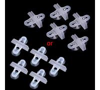 THOANBY Lot de 5 clips de séparation de 3 cm avec ventouses transparentes pour aquarium, aménagement paysager, poissons pour aquarium, chauffage facile, thermomètres, gravier, sable, filtre