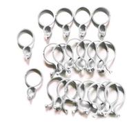 THOANBY Lot de 50 clips de cerclage de vigne pour plantes - Anneaux de support pour tomates - Accessoires de décoration