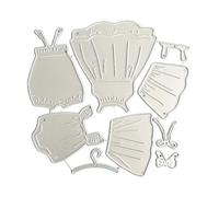 THOANBY Matrices de découpe pour Robe,Matrices de découpe pour Robe,modèles de gaufrage en métal pour vêtements,moules découpés pour Scrapbooking,Album,décoration de Cartes