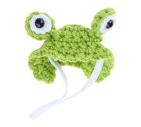 THOANBY Petit chapeau de hamster tricoté à la main avec sangle réglable pour les fêtes de fin d'année