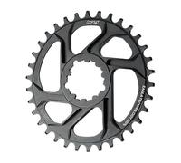 THOANBY Plateau de vélo de montagne en alliage d'aluminium à montage direct 3 mm Offset 32T/34T/36T/38T étroit large Pédalier VTT simple