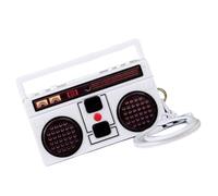 THOANBY Porte-clés enregistreur,rétro Petit rétro Classique Radio drôle pendentifs chaîne Porte-clés présentoir décoratif