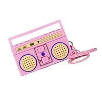 THOANBY Porte-clés enregistreur,rétro Petit rétro Classique Radio drôle pendentifs chaîne Porte-clés présentoir décoratif