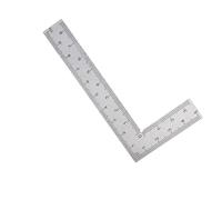THOANBY Règle en Acier Inoxydable à 90 degrés,équerre de charpente à 90 degrés,règle en Forme de L en Acier Inoxydable,Outil de Mesure pour Le Travail du Bois et Le Dessin