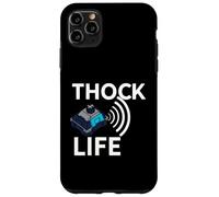 Thock Life Mechanical Keyboard Switch Enthusiast Gamer Coque pour iPhone 11 Pro Max