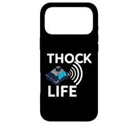 Thock Life Mechanical Keyboard Switch Enthusiast Gamer Coque pour iPhone 17 Pro Max
