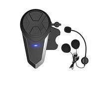THOKWOK Kit Main Libre Moto, BT-S3 Intercom Moto 1000m Oreillette Bluetooth pour Casque Moto Ecouteur sans Fil
