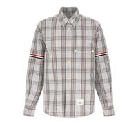 Thom Browne - Chemise à carreaux oversize à boutons RWB - Homme - Chemises - Multicolore - Taille: S