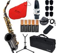 Thomann Thomann TAS-180 Black Alto Sax Set II