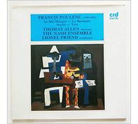 Thomas Allen, The Nash Ensemble, Lionel Friend - Francis Poulenc: Le Bal Masque, Le Bestiaire, Sextet, Trio [LP]