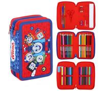 Thomas and Friends Trousse à 3 compartiments remplie de 45 pièces