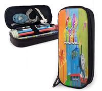 Thomas And Friends Trousse À Crayons Ovale Pour Garçons, Enfants, Fournitures Scolaires