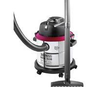 THOMAS Aspirateur Eau et Poussière INOX 1530 - Cuve INOX 30L, Puissance 1500W, Multifonction, Idéal Atelier et Bricolage