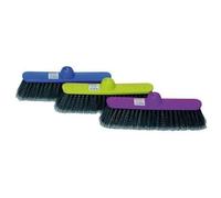 THOMAS - Balai droit fleuré pvc ondulé coloris aléatoires s63