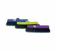 THOMAS Balai droit fleuré pvc ondulé coloris assortis s63