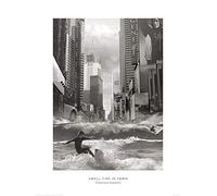 Thomas Barbey (Swell Time in Town 60 x 80 cm Toile Imprimée