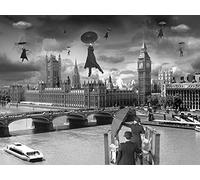 Thomas Barbey WDC90676 Toile Imprimée, Multicolore, 60 x 80 cm