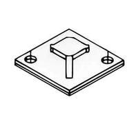 Thomas & Betts ABB Stotz S&J T&B Socle de fixation 7,6 mm naturel TC5347AR Quantité:100