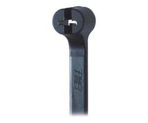 Thomas & Betts Thomas & Betts Colliers de câble 140 x 3,6 mm noir UV TY524MXR Quantité:100