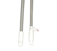 Thomas Brosshygien Manche à Embout en Aluminium Blanc 1,40 m