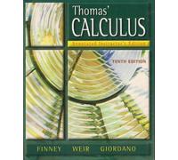 Thomas' Calculus, ANNOTATED INSTRUCTOR'S EDITION, 10th edition, hc, 2001