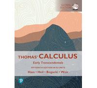 Thomas' Calculus – Early Transcendentals – Unités SI