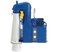 Thomas Dudley Turbo 88 324395 Siphon de Chasse d'eau réglable en 2 Parties 19,1 cm-24,1 cm, Bleu