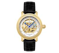Thomas Earnshaw - Longcase - ES-8011-04 - Montre - Affichage Analogique - Bracelet Cuir Noir - Cadran Blanc - Homme
