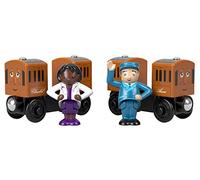 Thomas & Friends 900 GGH17 EA Annie & Clarabel, en Bois, Multicolore