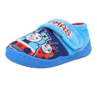 Thomas & Friends Chaussons bleus réglables avec sangle de fermeture et de fermeture pour garçon - Pointure 38, bleu, 22 EU
