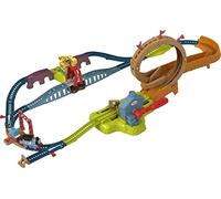 Thomas & Friends Fisher-Price Launch & Loop Maintenance Yard Jouet Train et Piste avec Moteur Thomas motorisé pour Enfants de 3 Ans et Plus