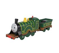 Thomas & Friends Fisher-Price Thomas et ses Amis, Locomotive motorisée Émilie, train fonctionnant à piles, avec réservoir à charbon, à collectionner, Jouet Enfant, Dès 3 ans, HHN41