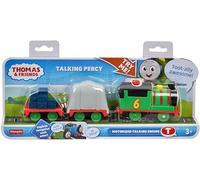 Thomas & Friends Motorized Toy Train Talking Percy Battery-Powered Engine with S