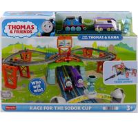 Thomas & Friends Jouet Miniature Ensemble Train Course pour Le Sodor Tasse Avec