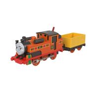 Fisher-Price Locomotive motorisée Nia classique avec wagon de chargement stimule l'imagination JGF97