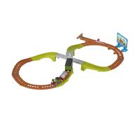 Mattel Piste de jouet Thomas & Friends Push Along Whiff – Course de recyclage – dès 3 ans
