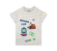 THOMAS & FRIENDS T-Shirt Garçon Thomas et Ses Amis Gris 5-6 Ans