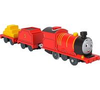 Thomas & Friends Train jouet motorisé parlant James Moteur à piles avec sons et phrases pour jeu de simulation préscolaire enfants à partir de 3 ans