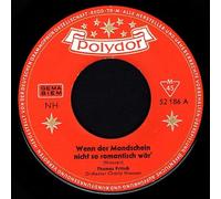 THOMAS FRITSCH - THOMAS FRITSCH / Wenn der Mondschein nicht so romantisch wär`/ Yokohama-Baby / ca. 1965 / Bildhülle / Polydor # 52186 / Deutsche Pressung / 7" Vinyl Single Schallplatte