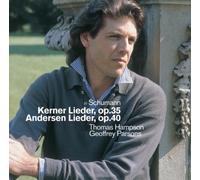 Thomas Hampson & Geoffrey Parsons - Schumann : Kerner Lieder, Andersen Lieder & Early Songs by Thomas Hampson & Geoffrey Parsons (1998-09-07)